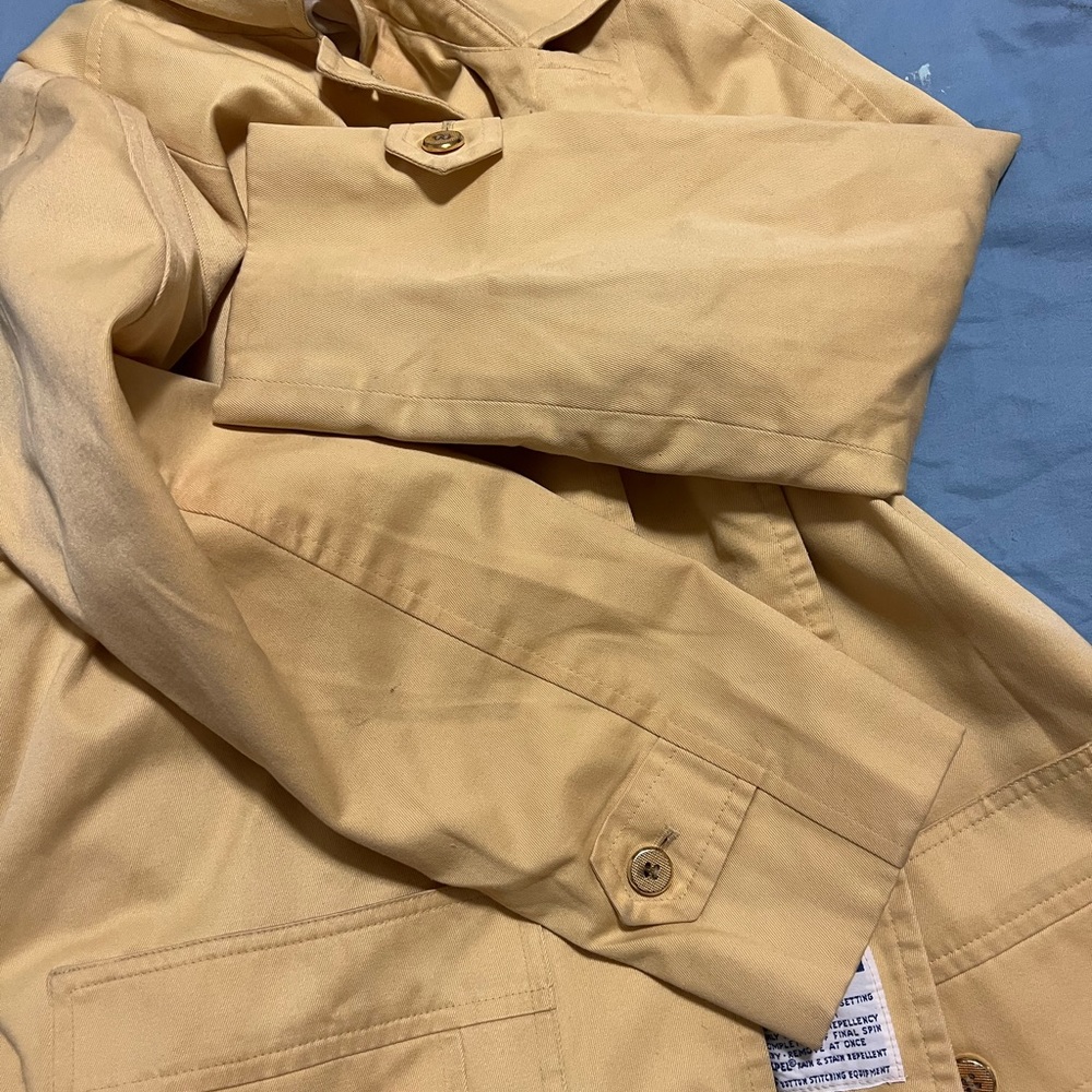 Vintage Sport Coat Gold Yellow 10 - Picture 10 of 16